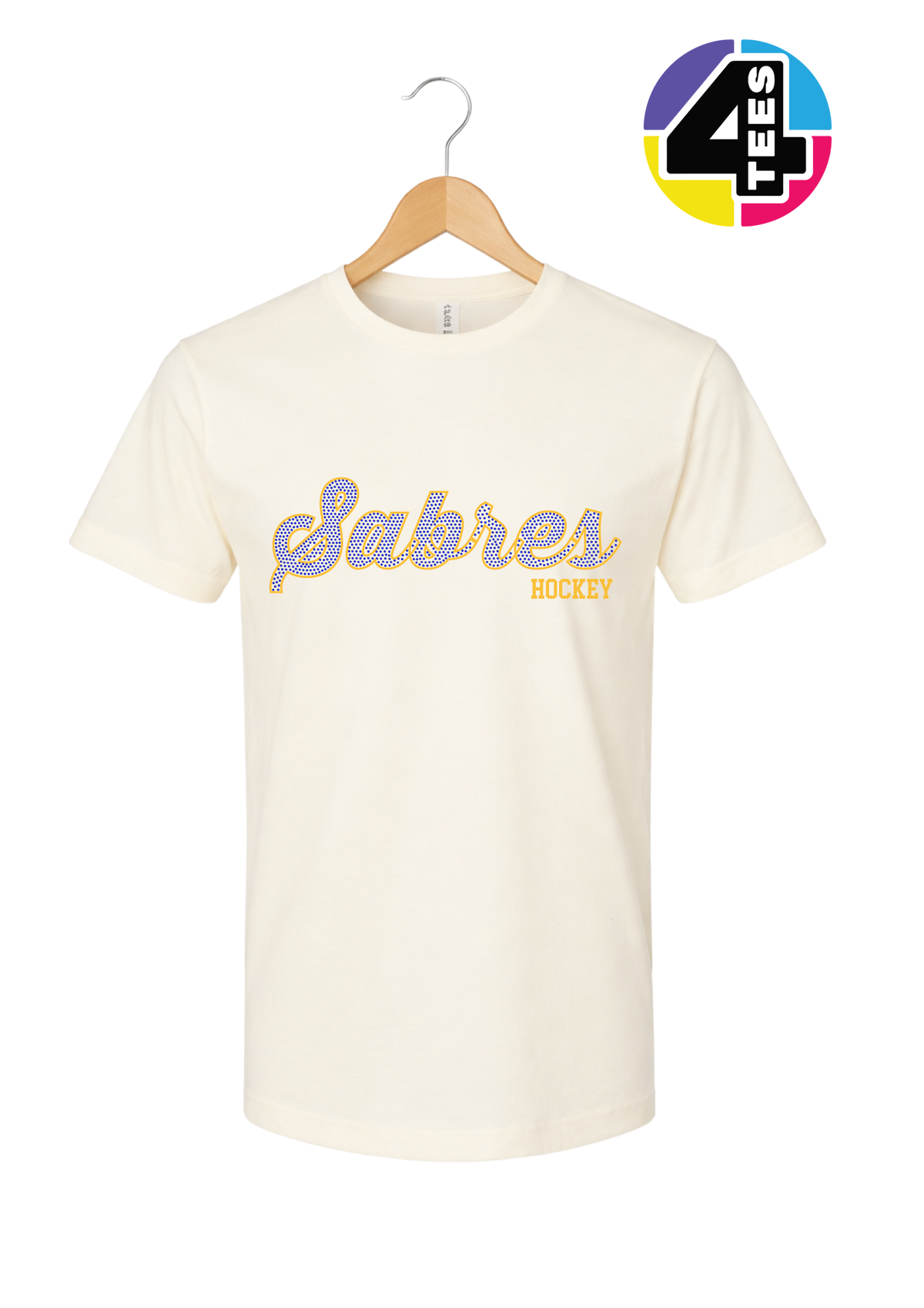 Sabres Spangle Hockey Tee