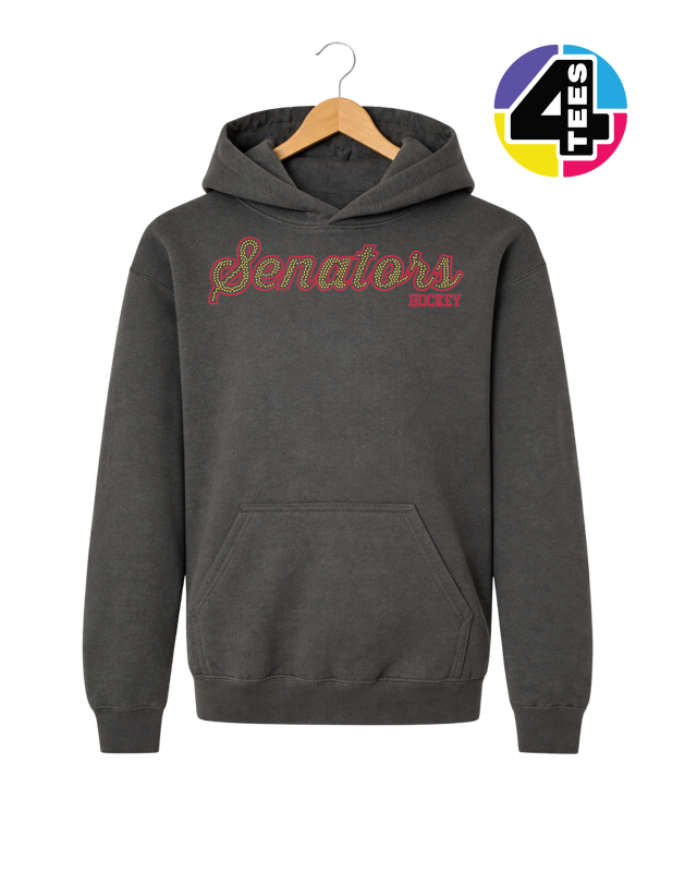 Senators Spangle Hockey Youth Hoodie