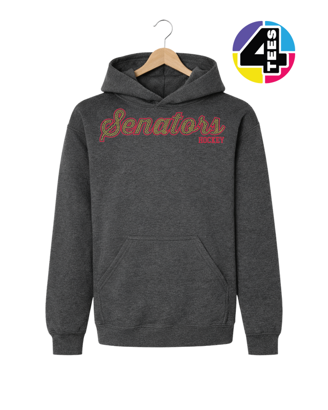 Senators Spangle Hockey Youth Hoodie