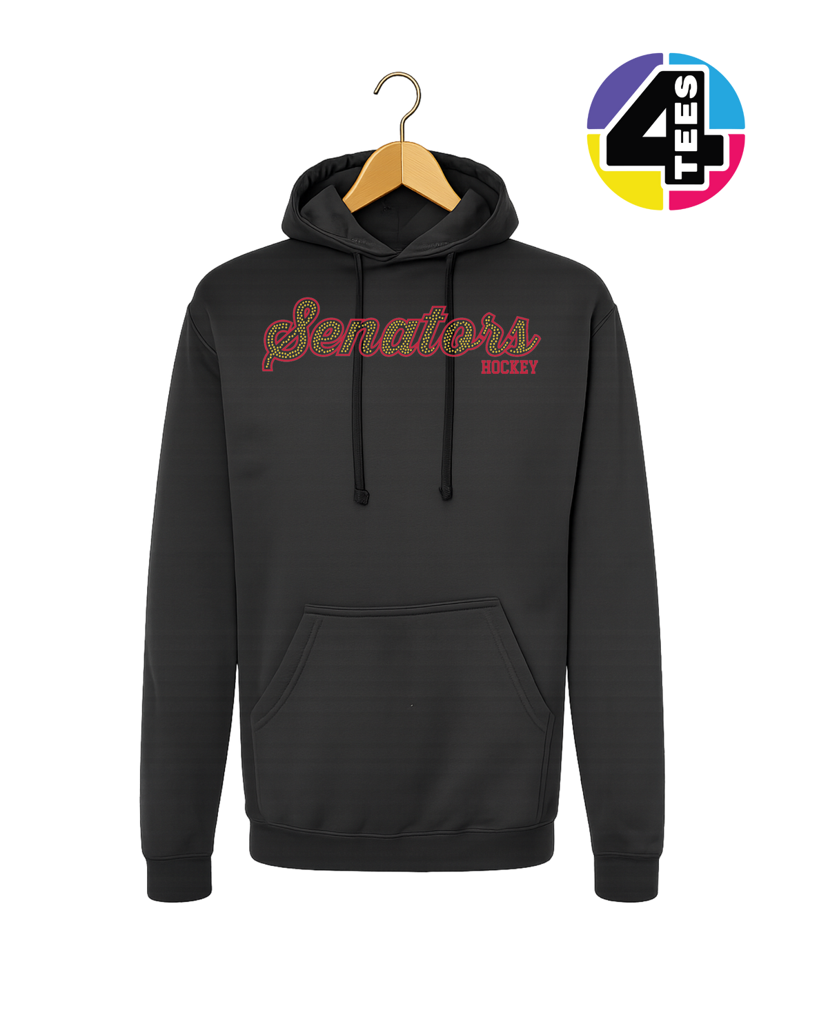 Senators Spangle Hockey Hoodie