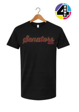 Senators Spangle Hockey Tee