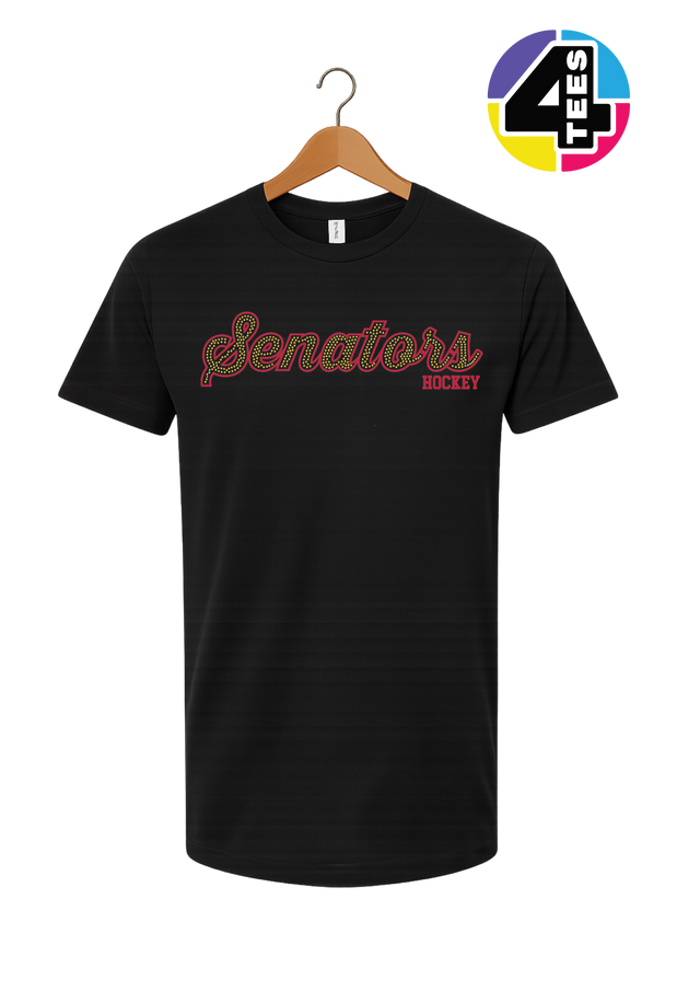 Senators Spangle Hockey Tee