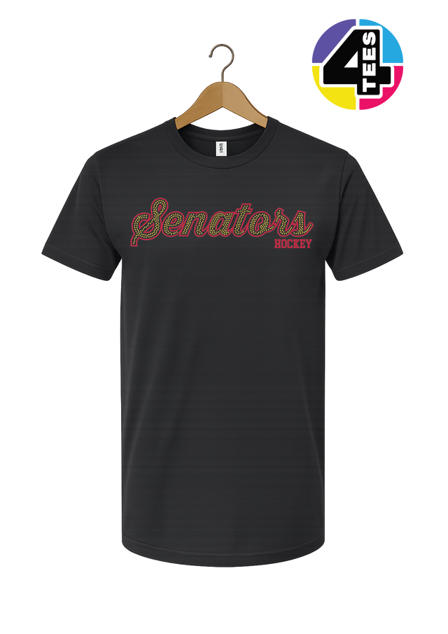 Senators Spangle Hockey Tee