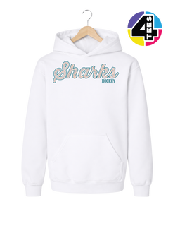 Sharks Spangle Hockey Youth Hoodie