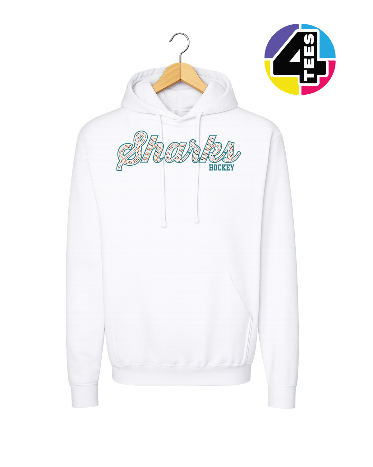 Sharks Spangle Hockey Hoodie