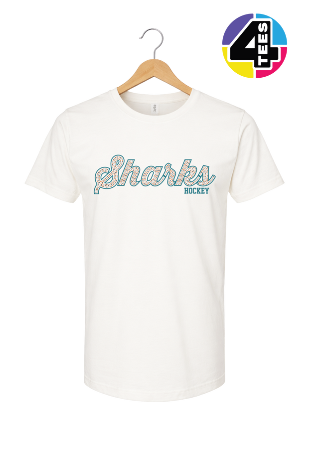Sharks Spangle Hockey Tee