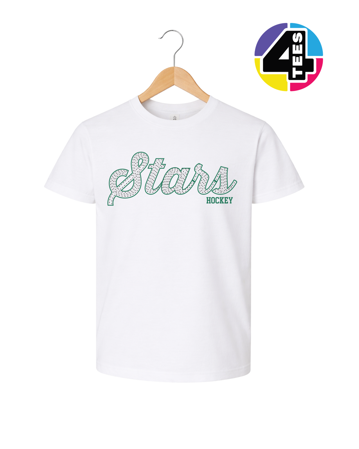 Stars Spangle Hockey Youth Tee