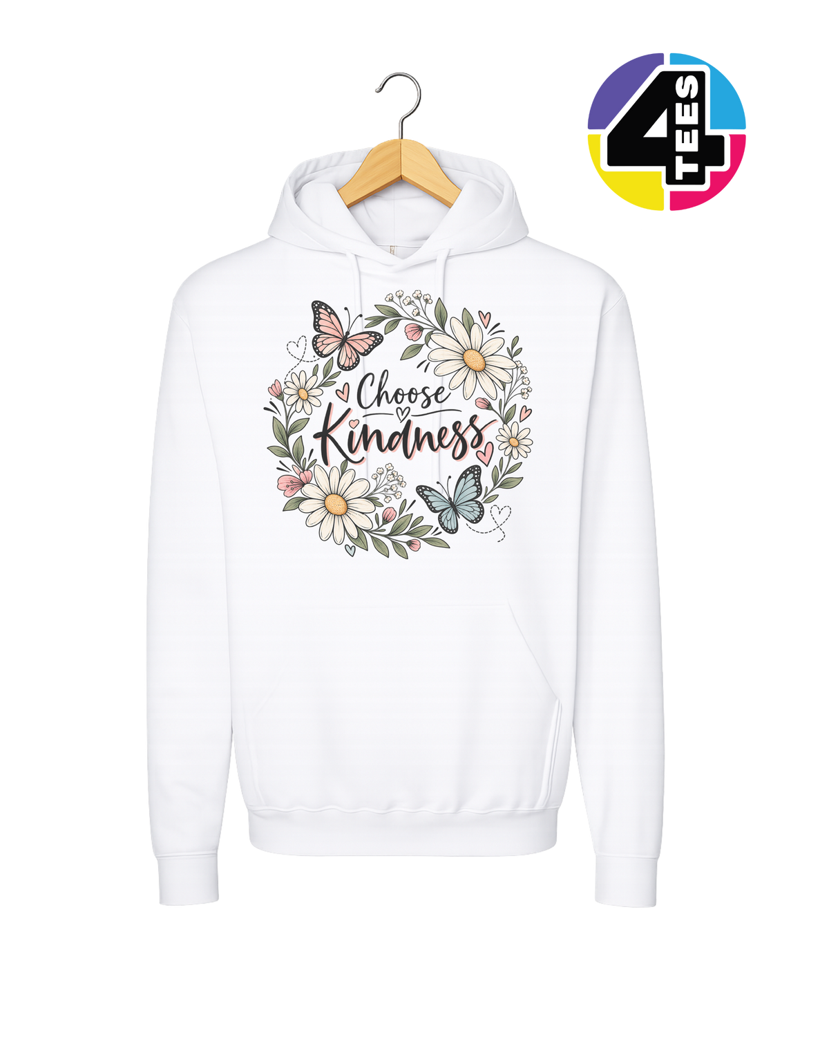 Kindness in Bloom Hoodie