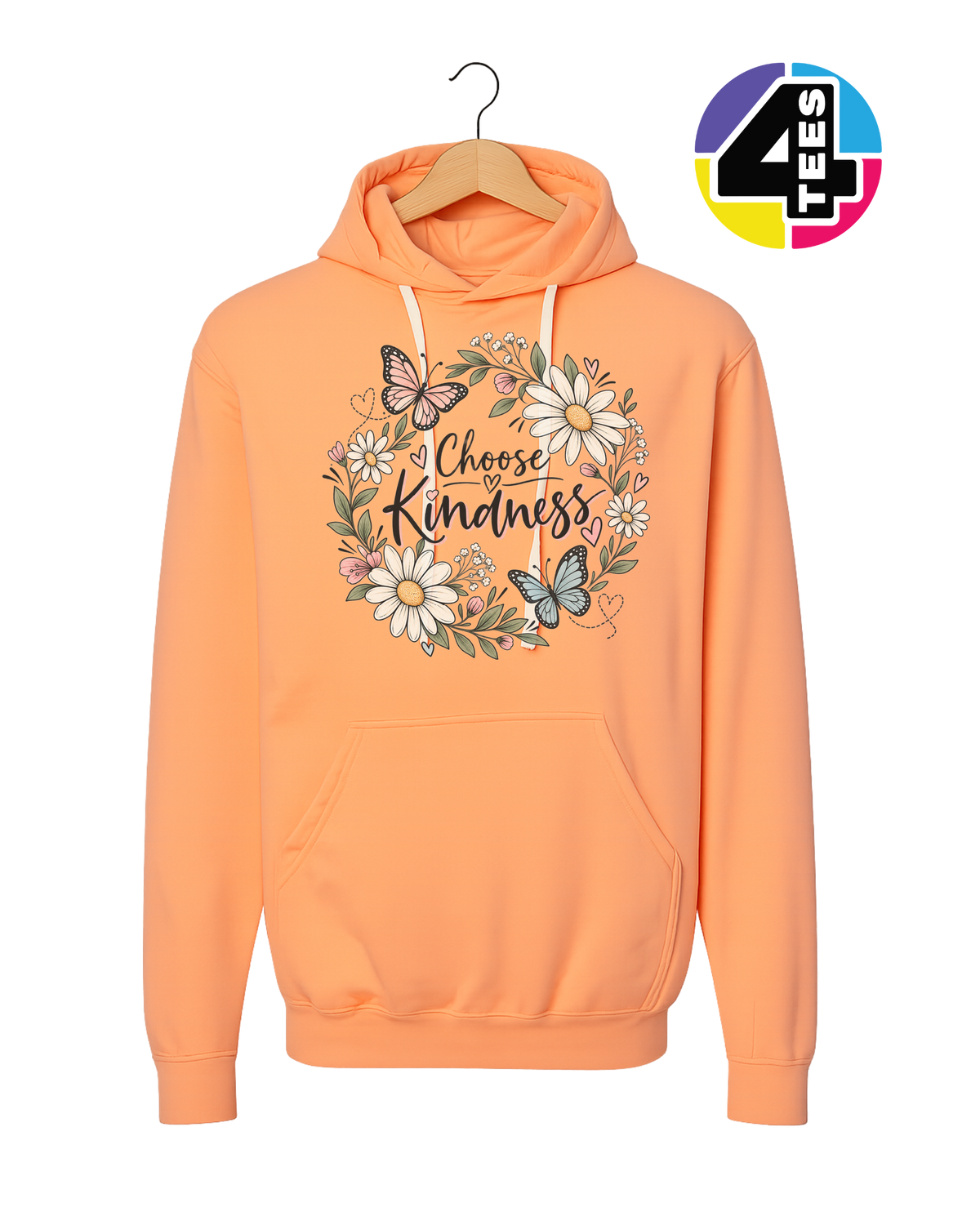 Kindness in Bloom Hoodie