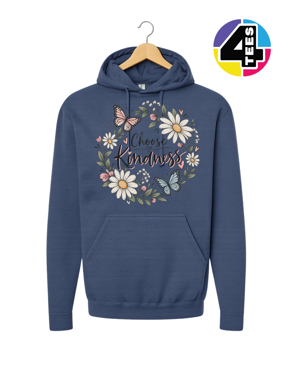 Kindness in Bloom Hoodie