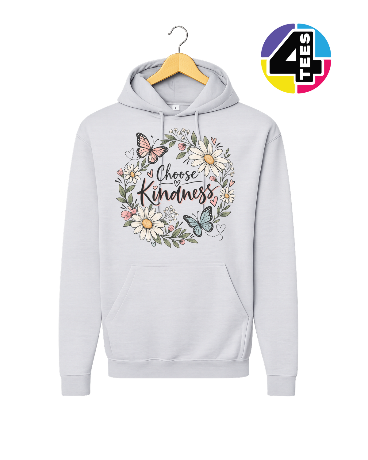 Kindness in Bloom Hoodie