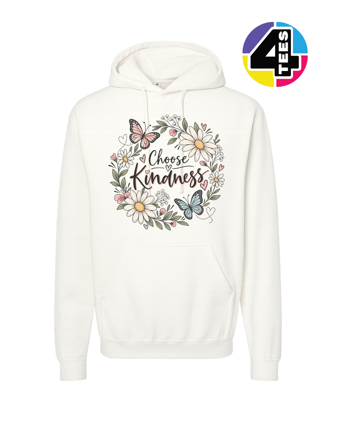 Kindness in Bloom Hoodie