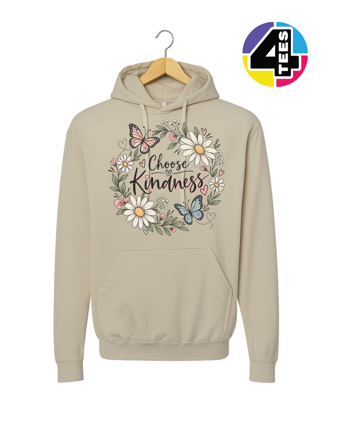 Kindness in Bloom Hoodie