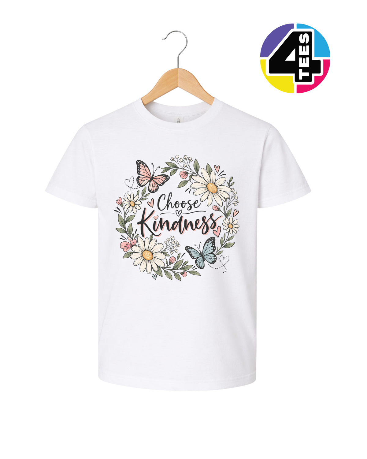 Kindness in Bloom Youth Tee