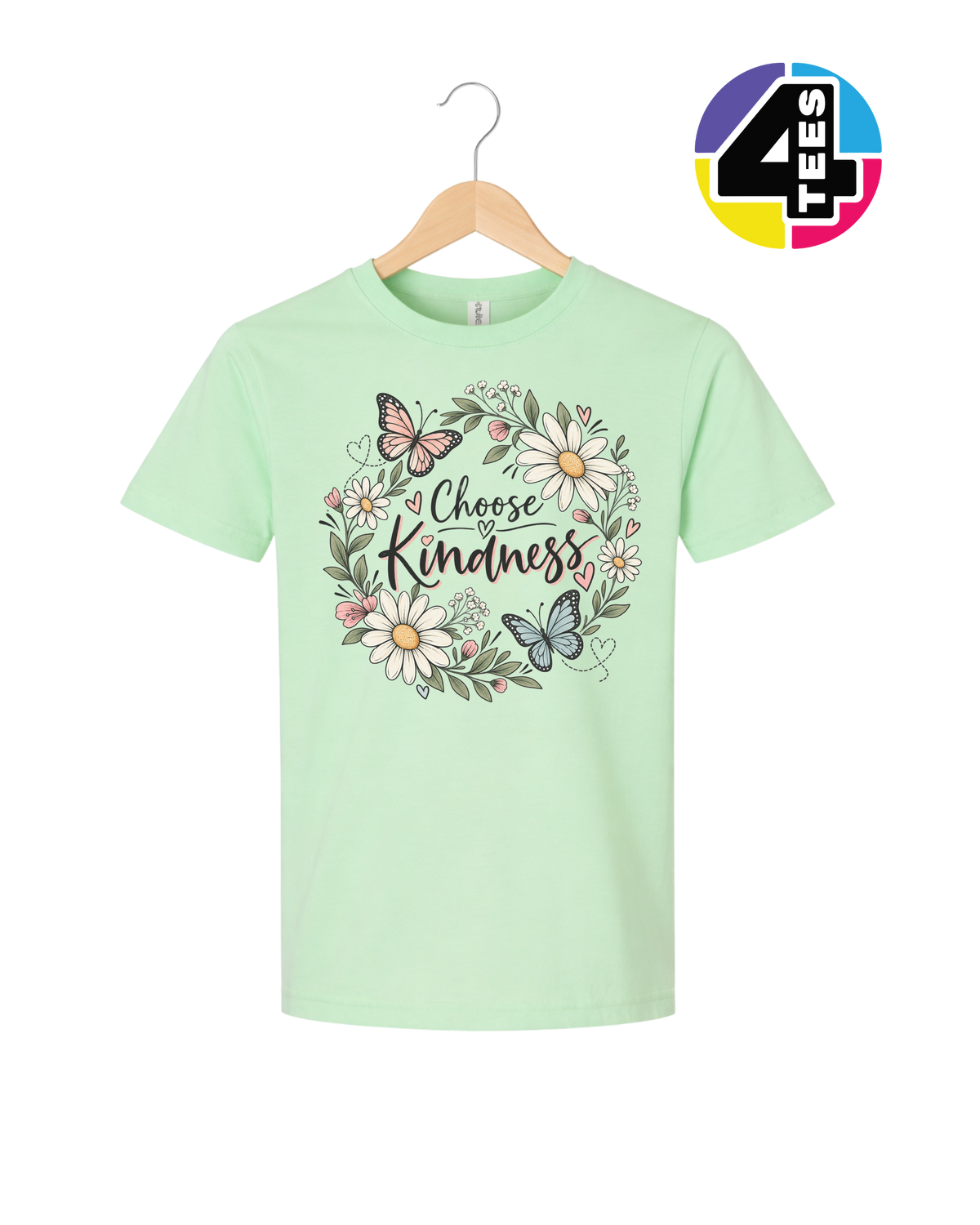 Kindness in Bloom Youth Tee