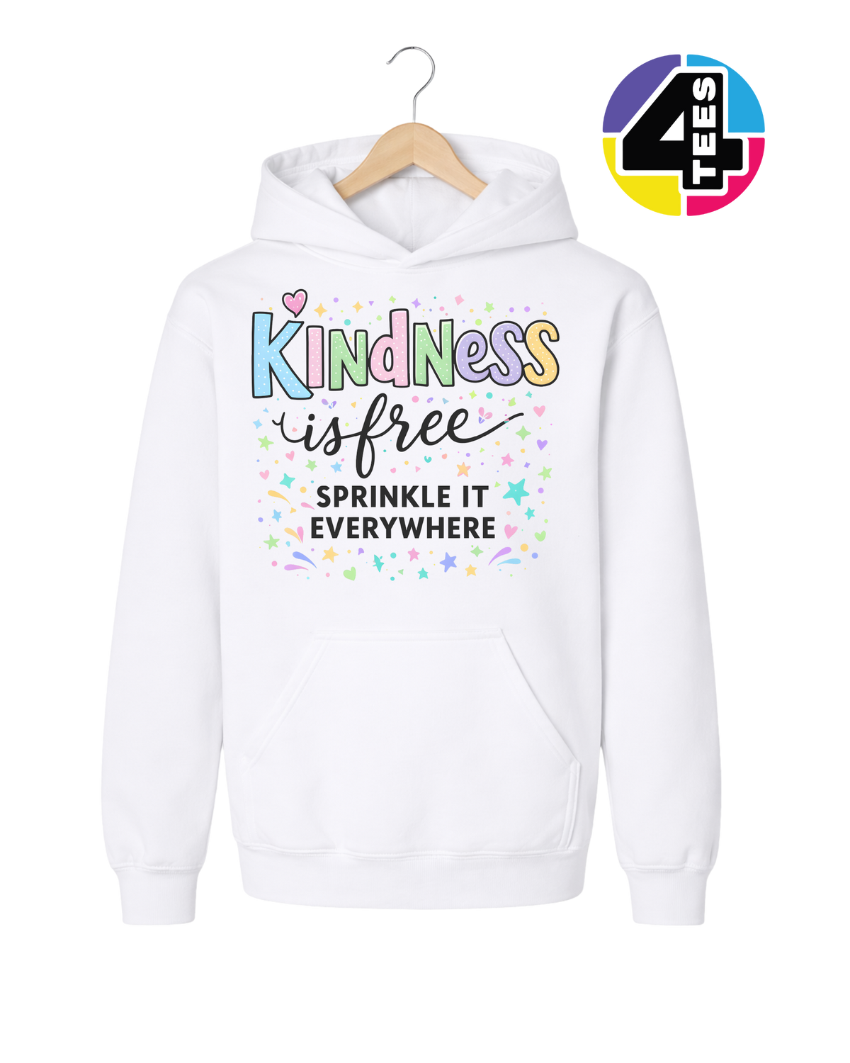 Kindness Is Free Youth Hoodie
