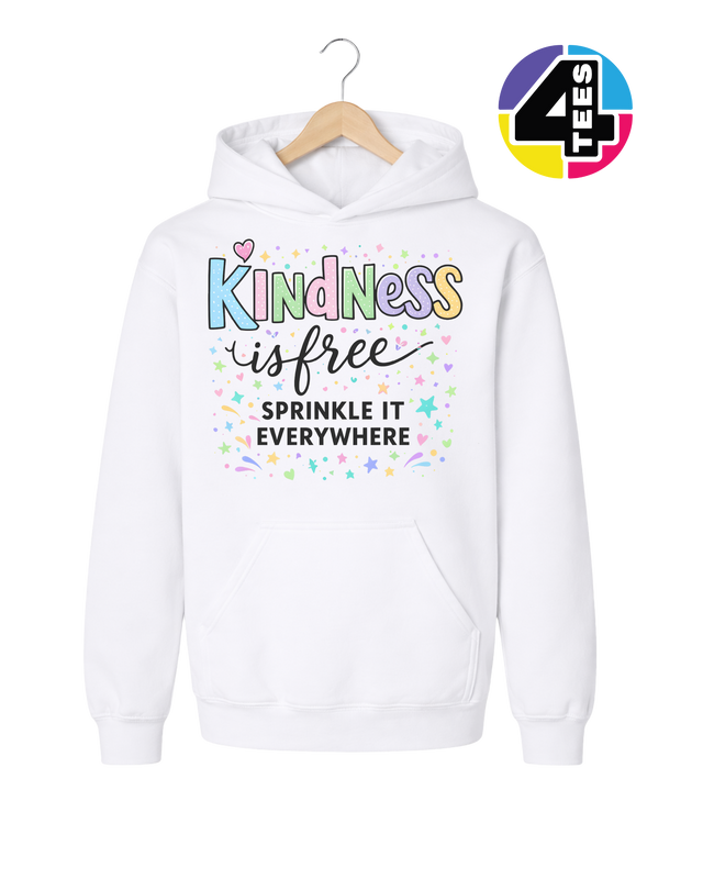 Kindness Is Free Youth Hoodie