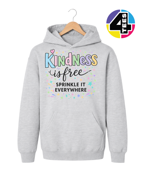 Kindness Is Free Youth Hoodie
