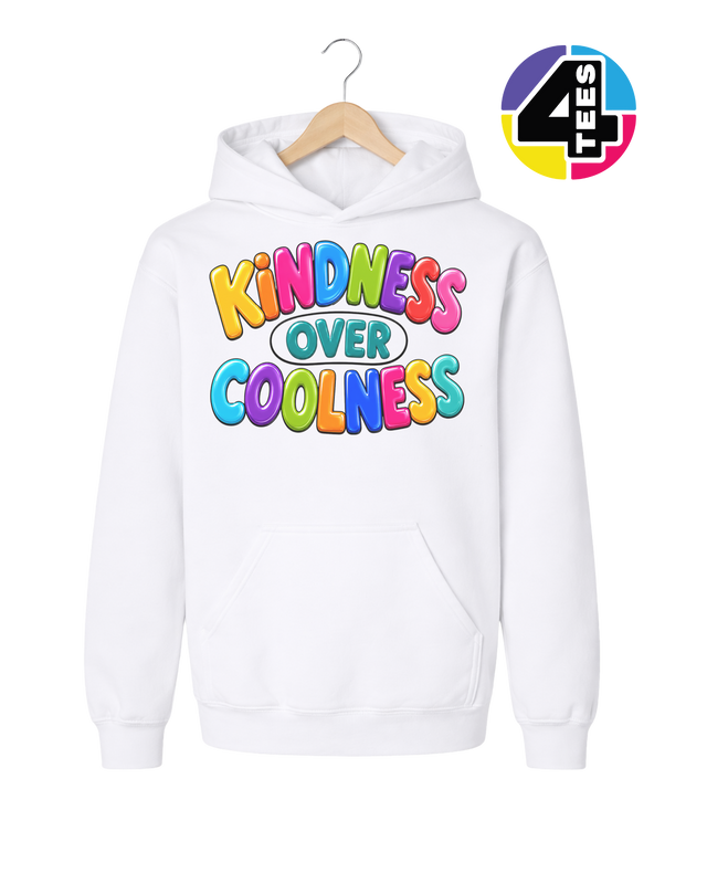Kindness Over Coolness Youth Hoodie
