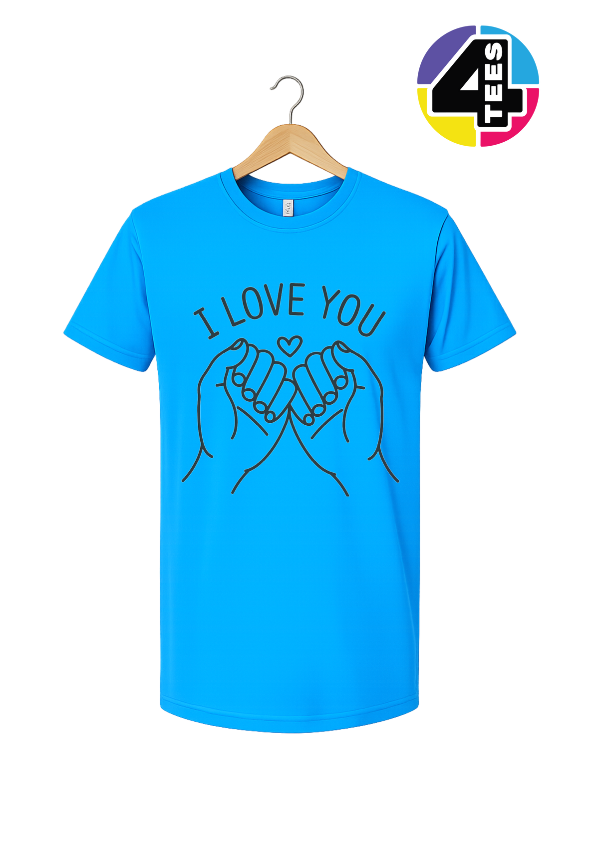 I Love You, Heart & Hands Tee