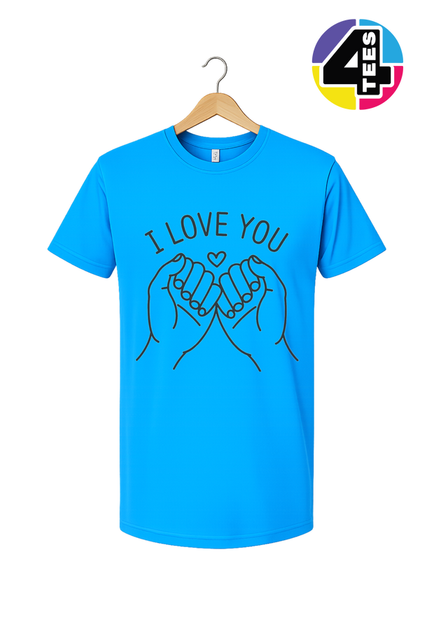I Love You, Heart & Hands Tee