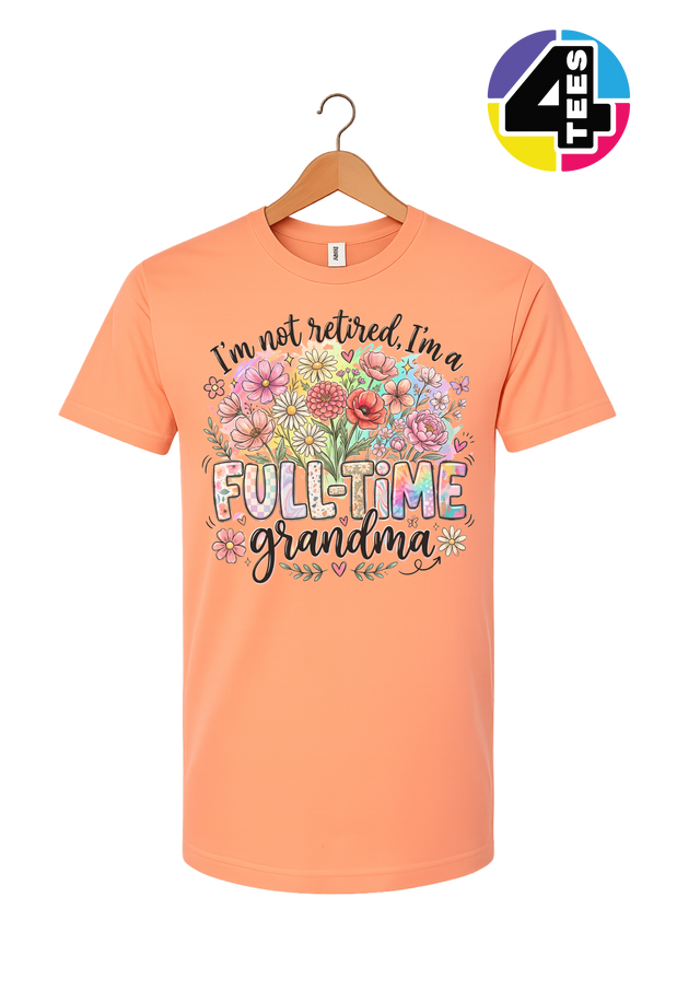 Full-Time Grandma Tee