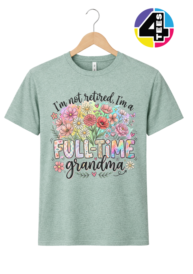 Full-Time Grandma Tee