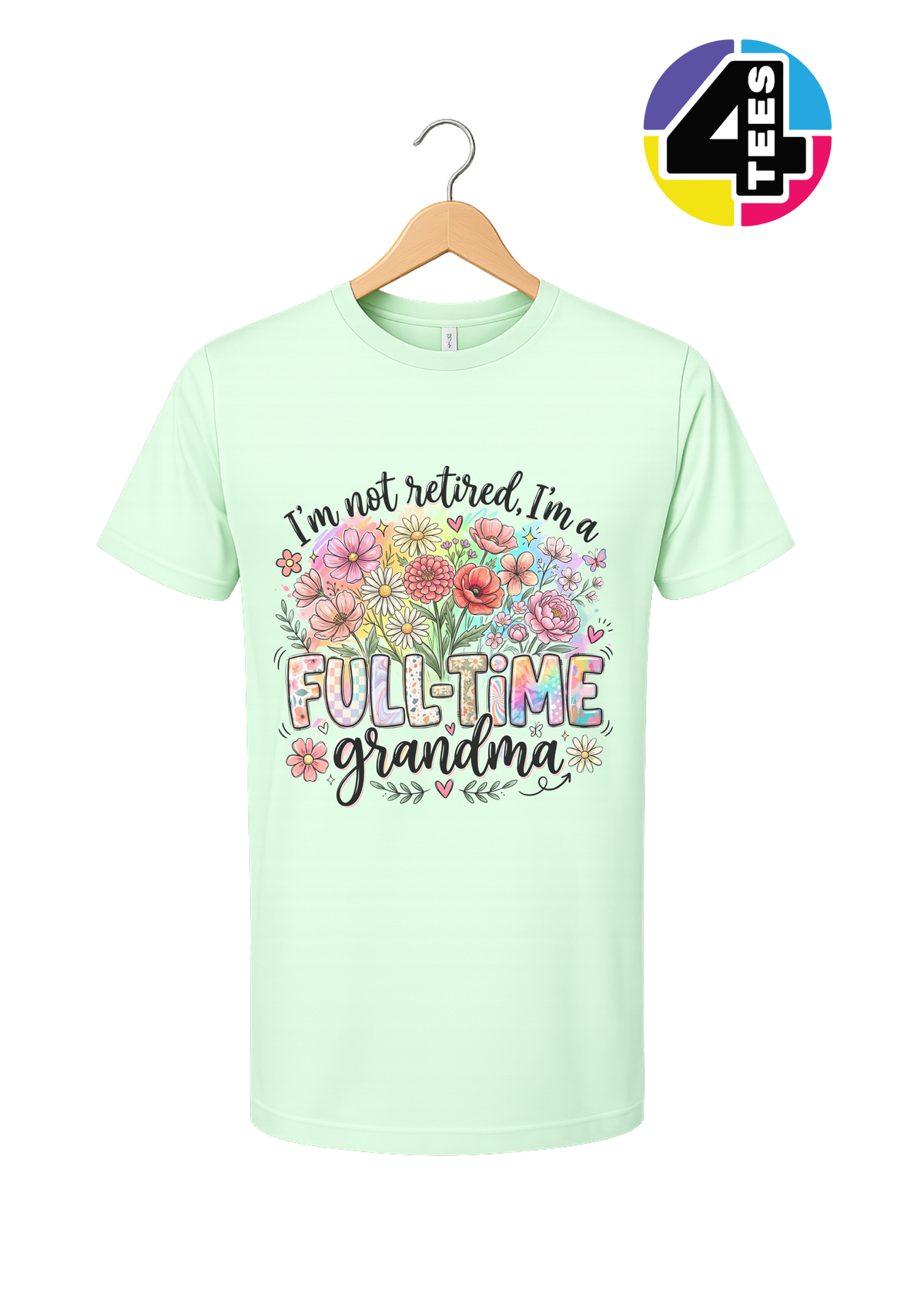 Full-Time Grandma Tee