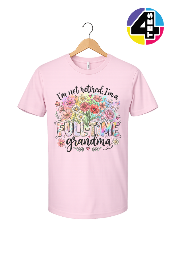 Full-Time Grandma Tee