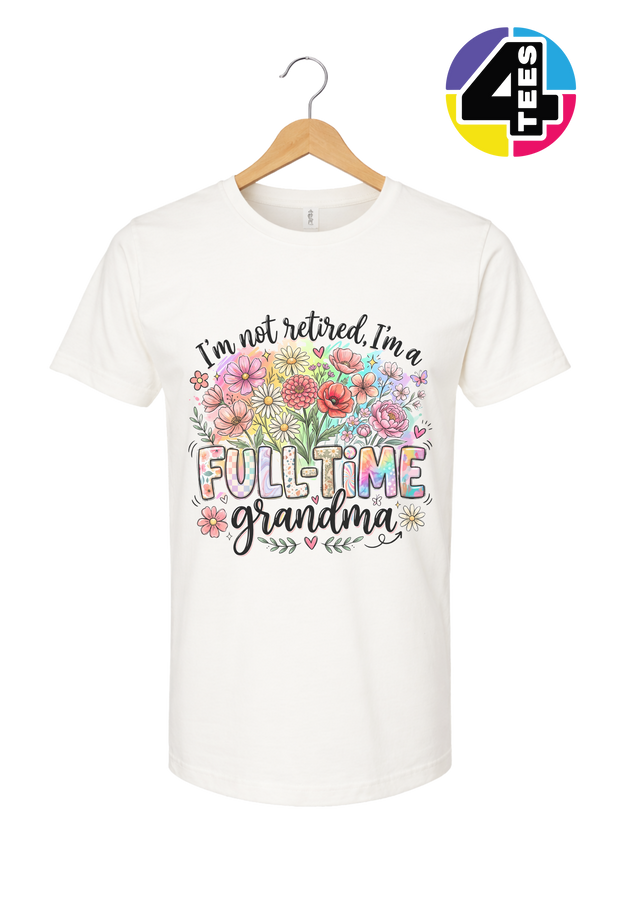 Full-Time Grandma Tee