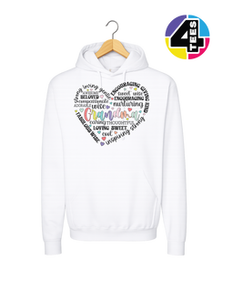 Grandma's Heart Parade Hoodie