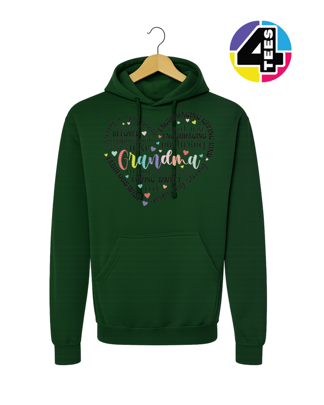 Grandma's Heart Parade Hoodie
