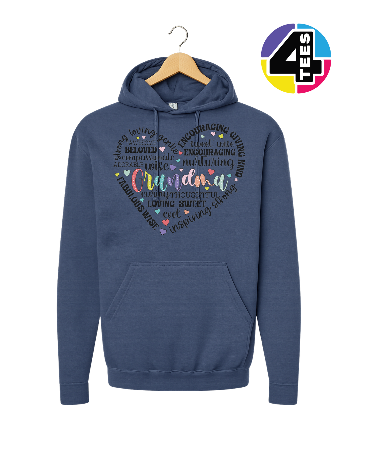 Grandma's Heart Parade Hoodie
