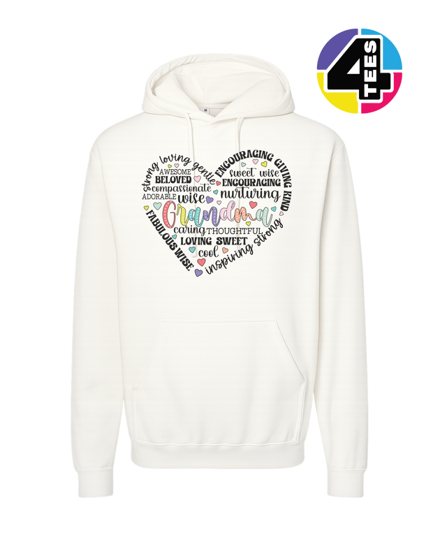 Grandma's Heart Parade Hoodie