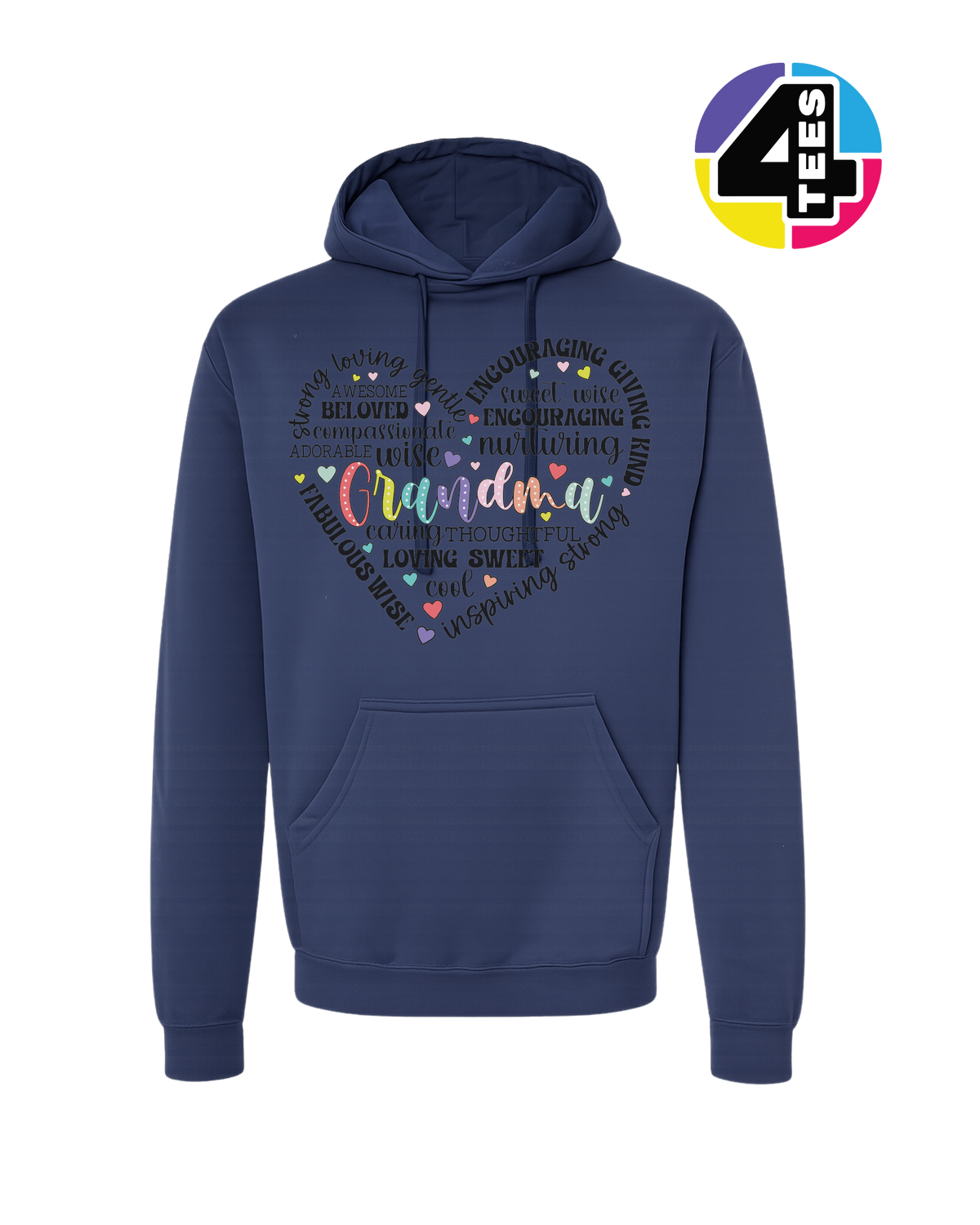 Grandma's Heart Parade Hoodie