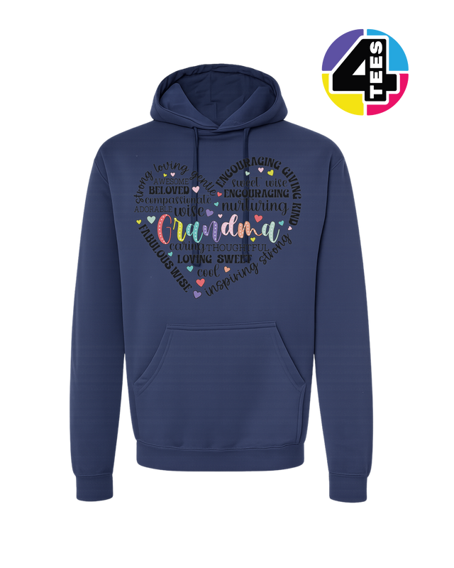 Grandma's Heart Parade Hoodie