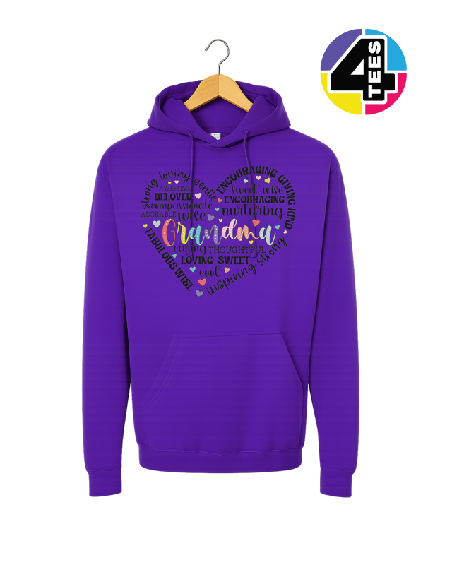 Grandma's Heart Parade Hoodie