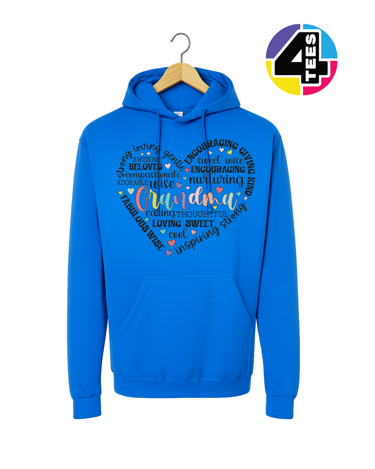 Grandma's Heart Parade Hoodie