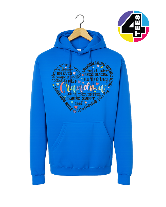 Grandma's Heart Parade Hoodie