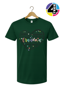 Grandma's Heart Parade Tee
