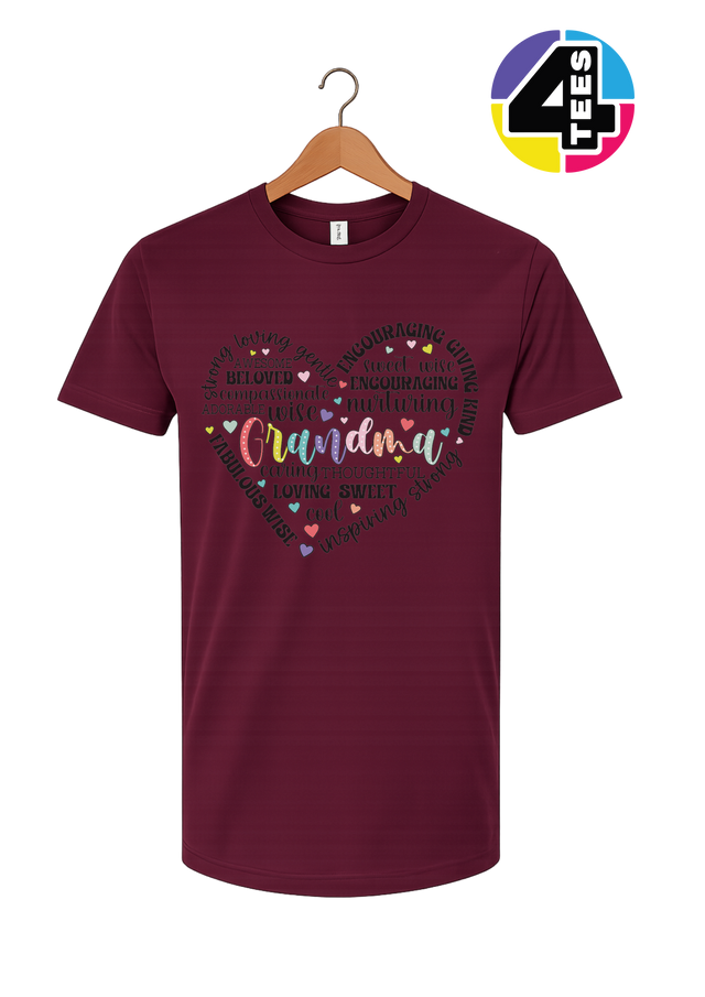 Grandma's Heart Parade Tee