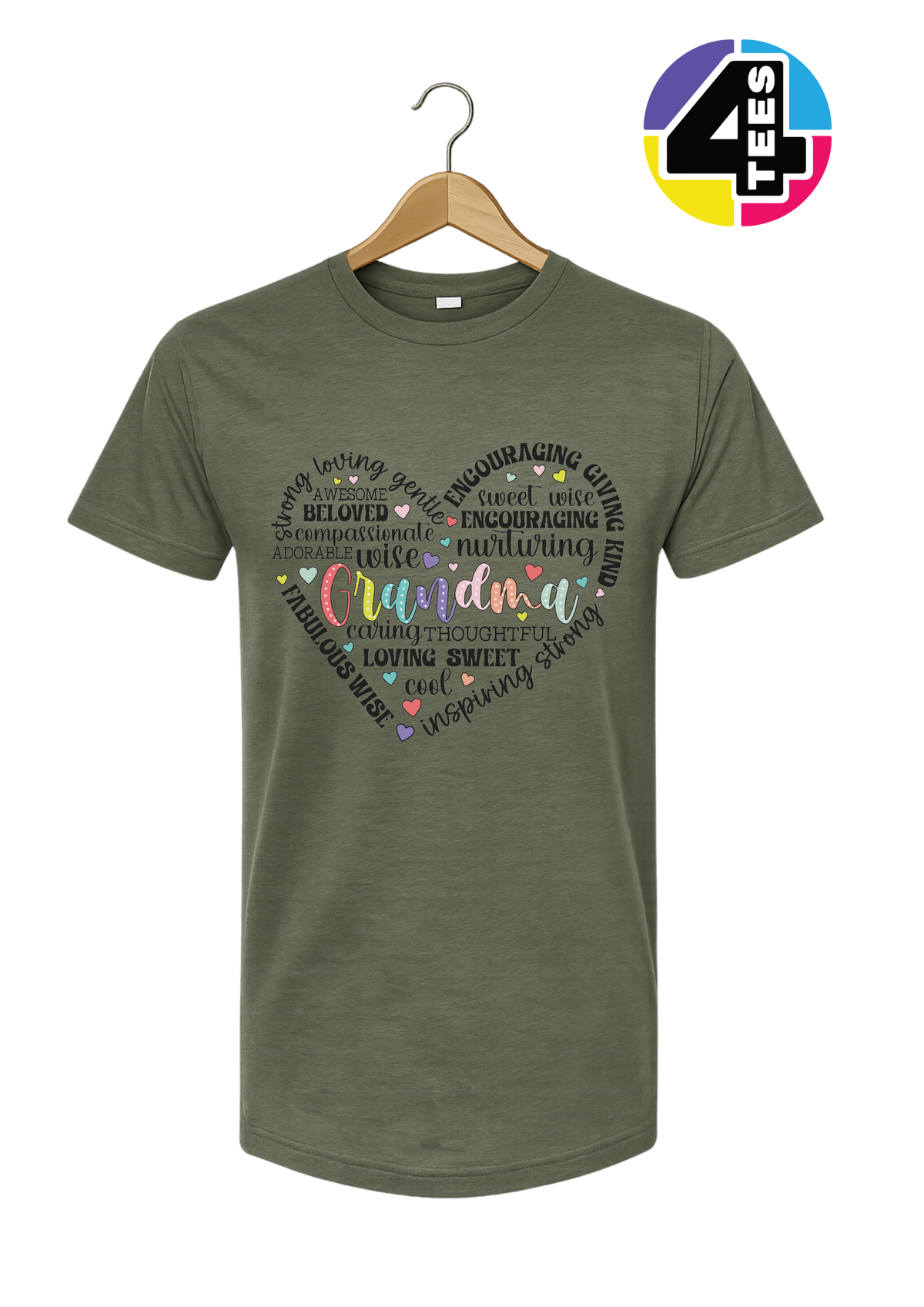 Grandma's Heart Parade Tee