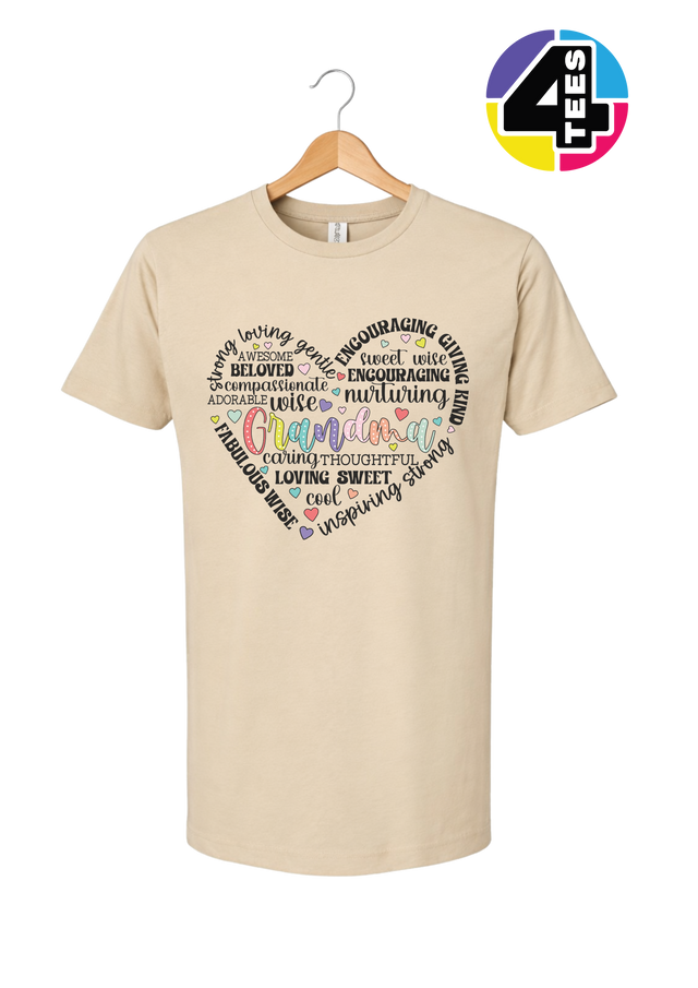 Grandma's Heart Parade Tee