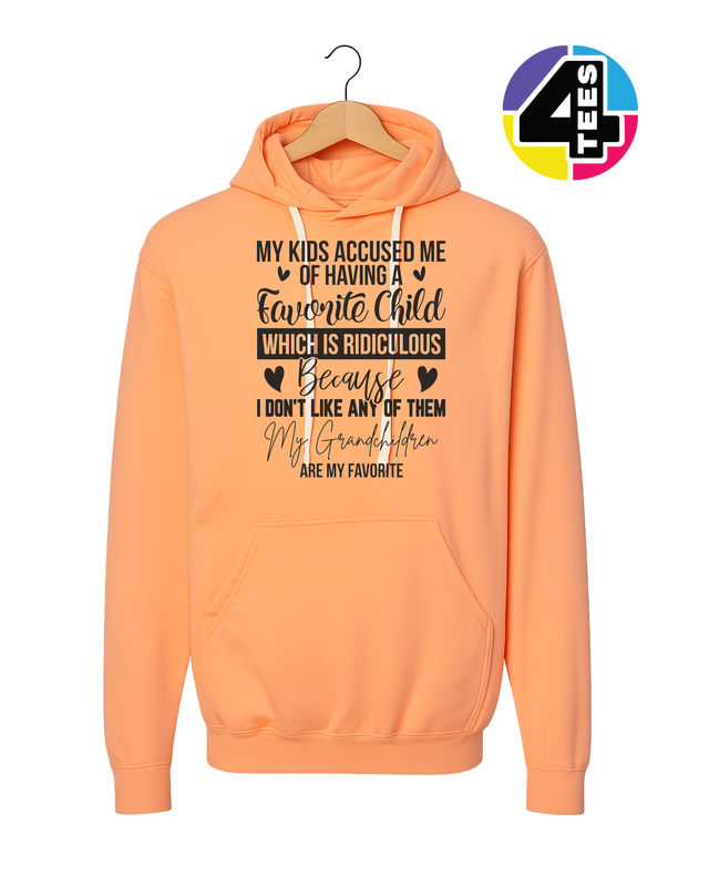 Grandma's Favorite Grandchild Hoodie