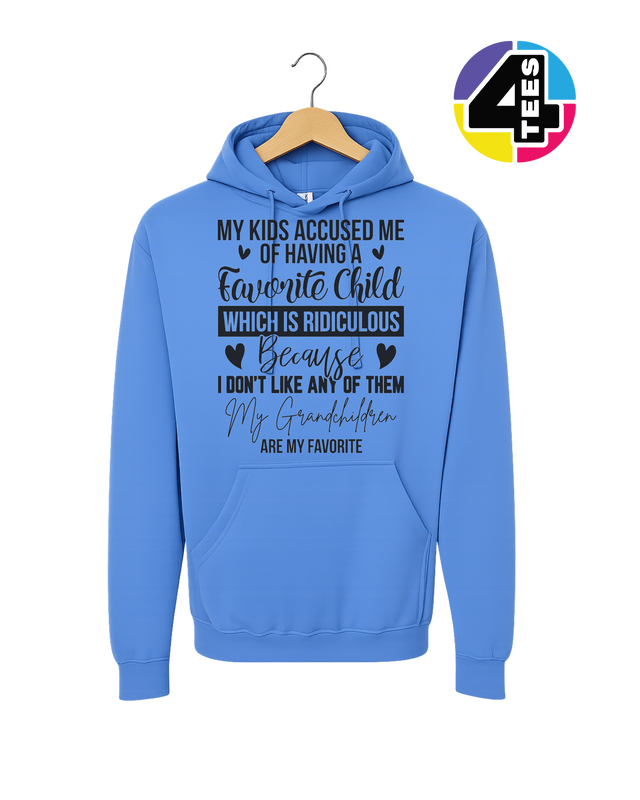 Grandma's Favorite Grandchild Hoodie