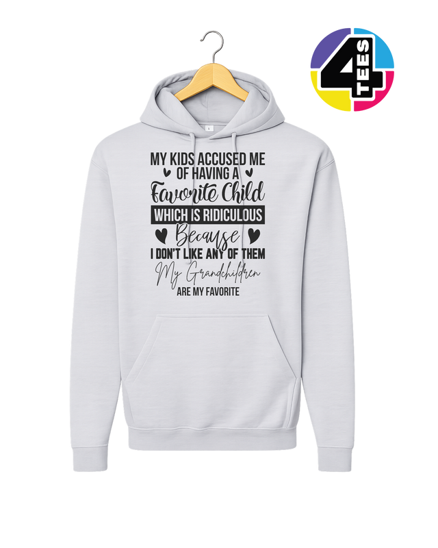 Grandma's Favorite Grandchild Hoodie