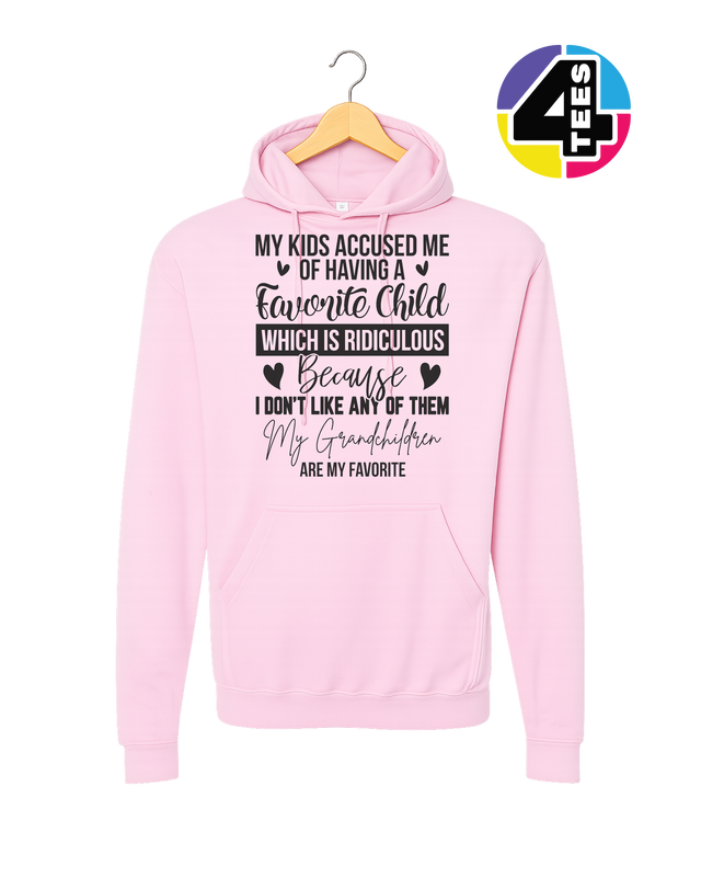 Grandma's Favorite Grandchild Hoodie