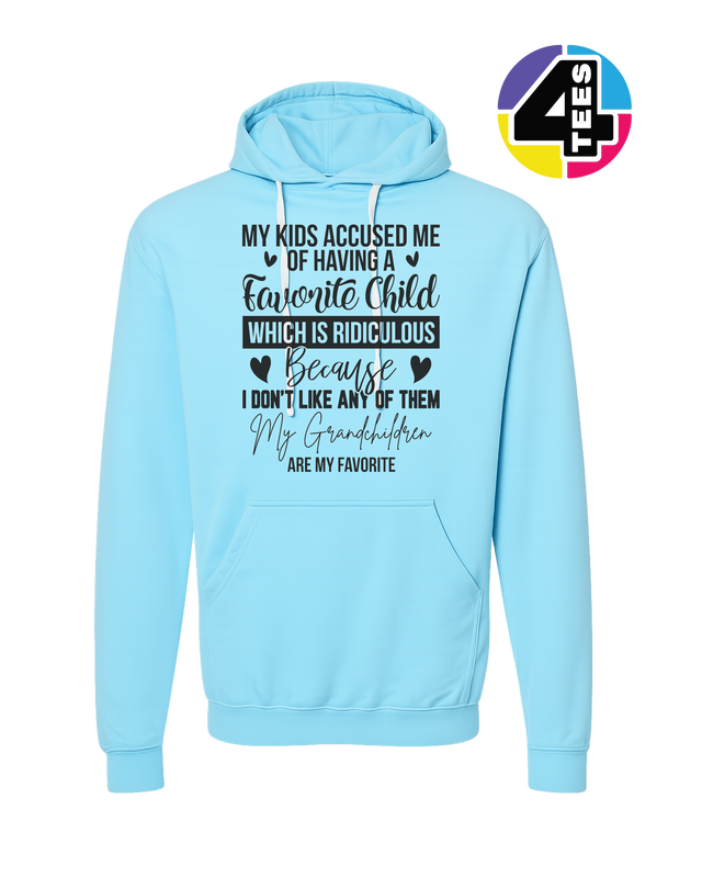 Grandma's Favorite Grandchild Hoodie
