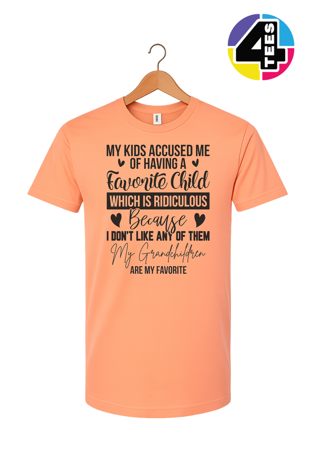 Grandma's Favorite Grandchild Tee