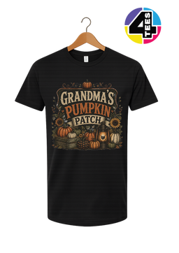 Grandma's Rustic Pumpkin Patch Tee